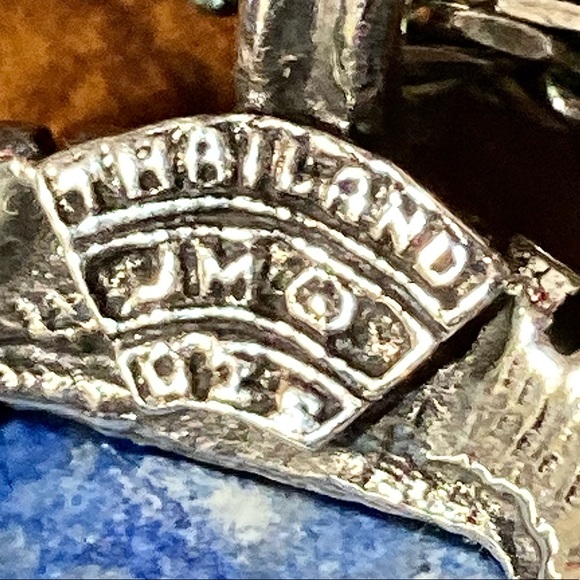 Gorgeous Lapis and 925 silver set - Picture 5 of 9